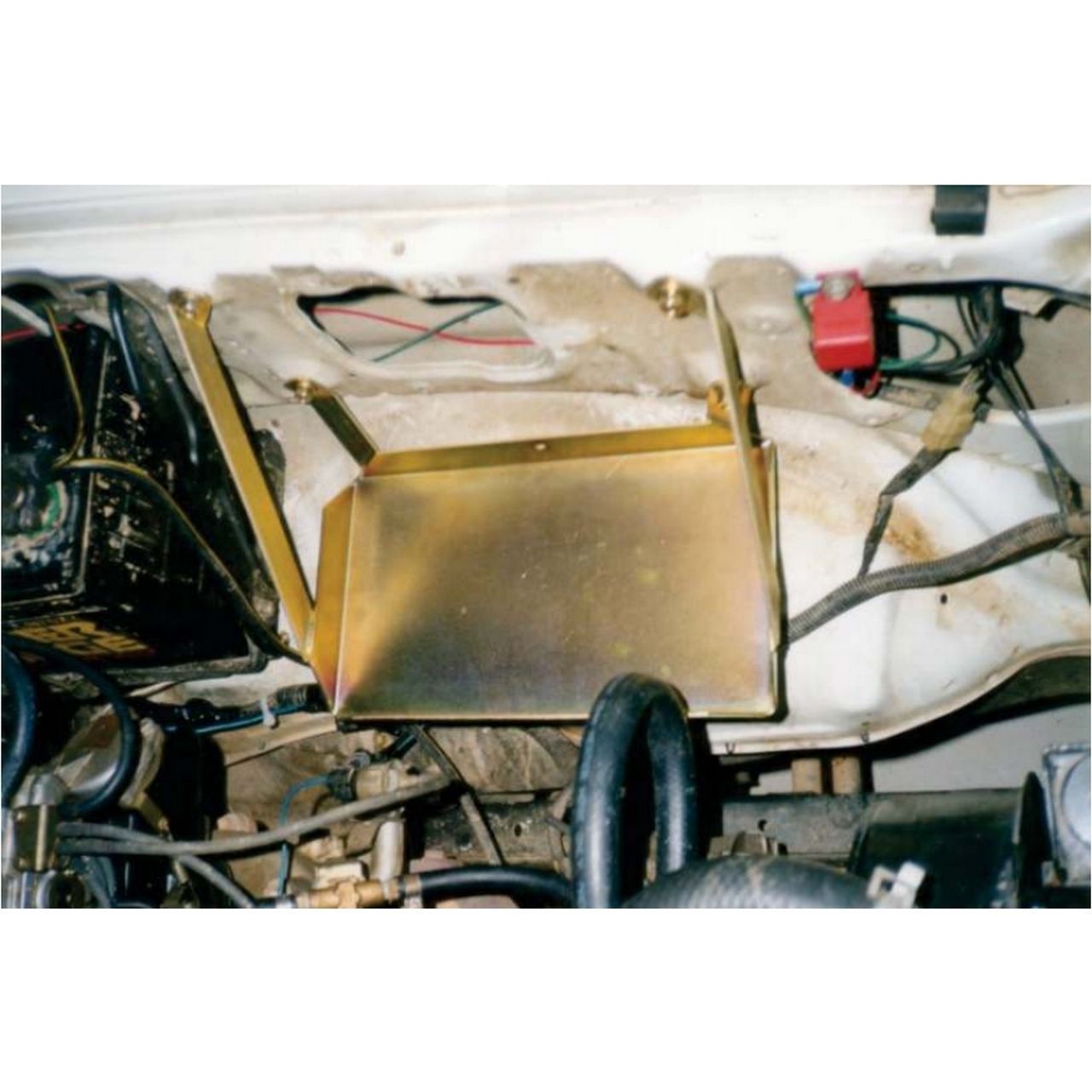 Piranha Dual Battery Tray Landcruiser 75 Series 85 07 HJ75 3.4L