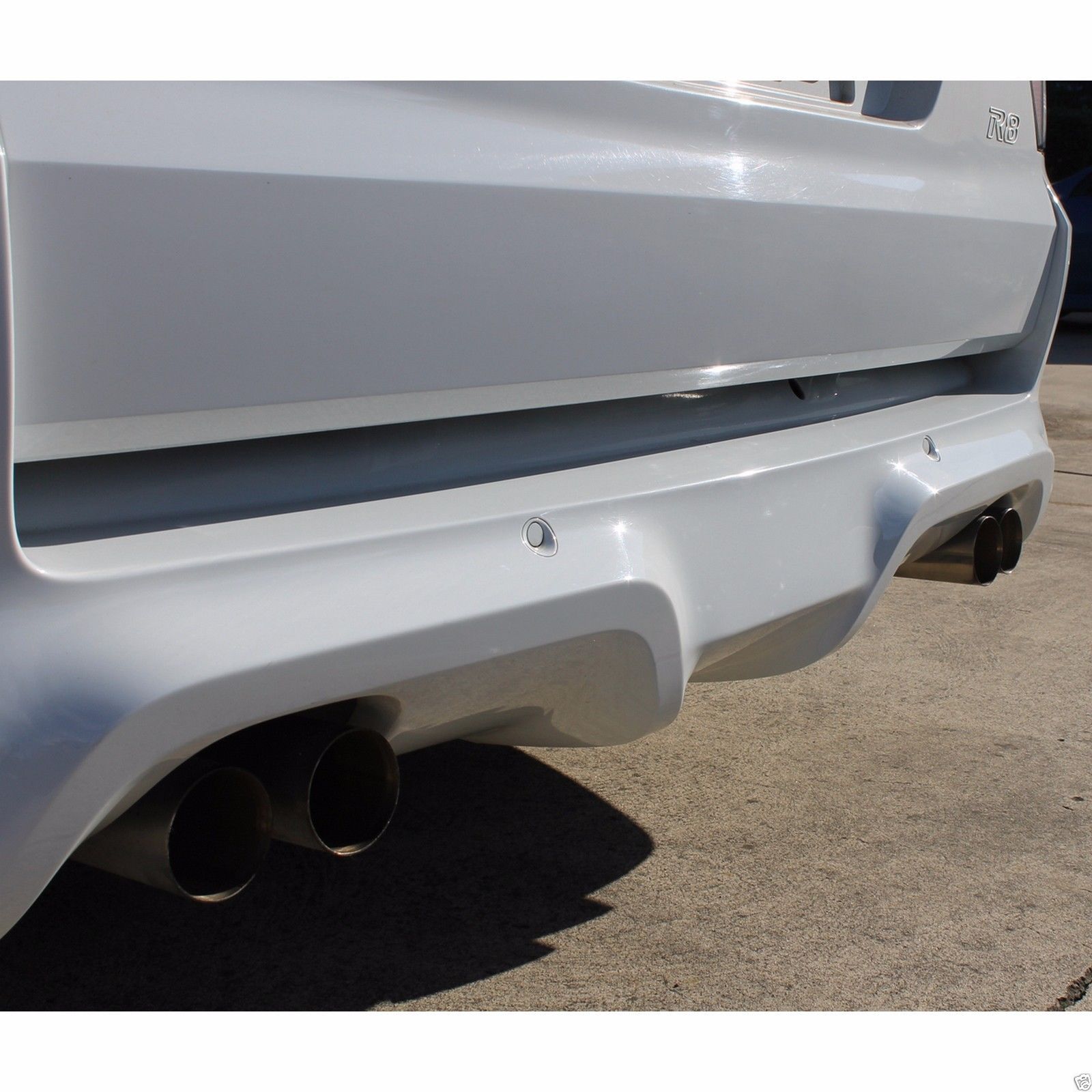 EXHAUST TWIN BACK MUFFLER HOLDEN VE UTE Stainless Steel 3inch SS SSV SV6 HSV