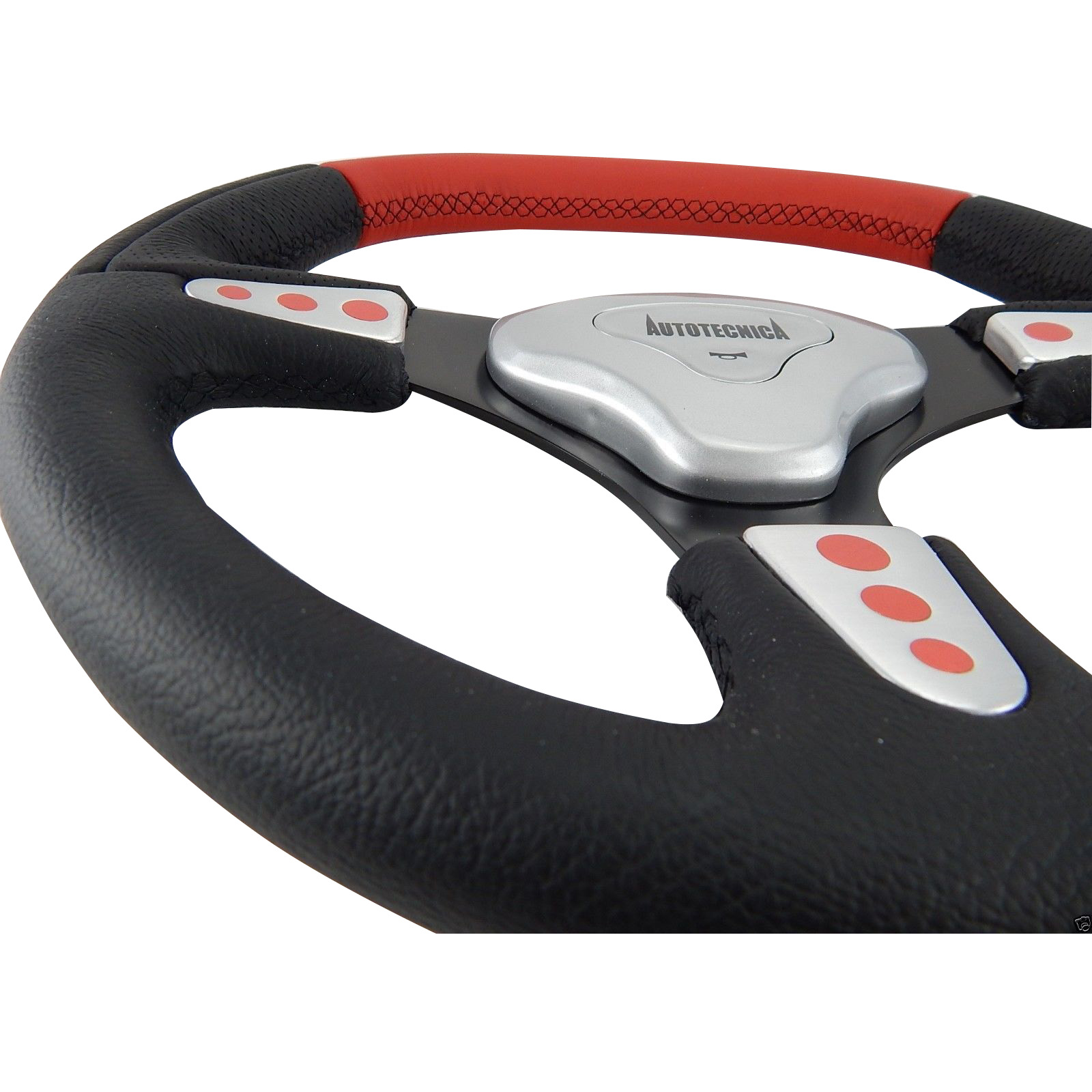 VS Holden Commodore Leather Sports 350mm Steering Wheel with Boss Kit Hub