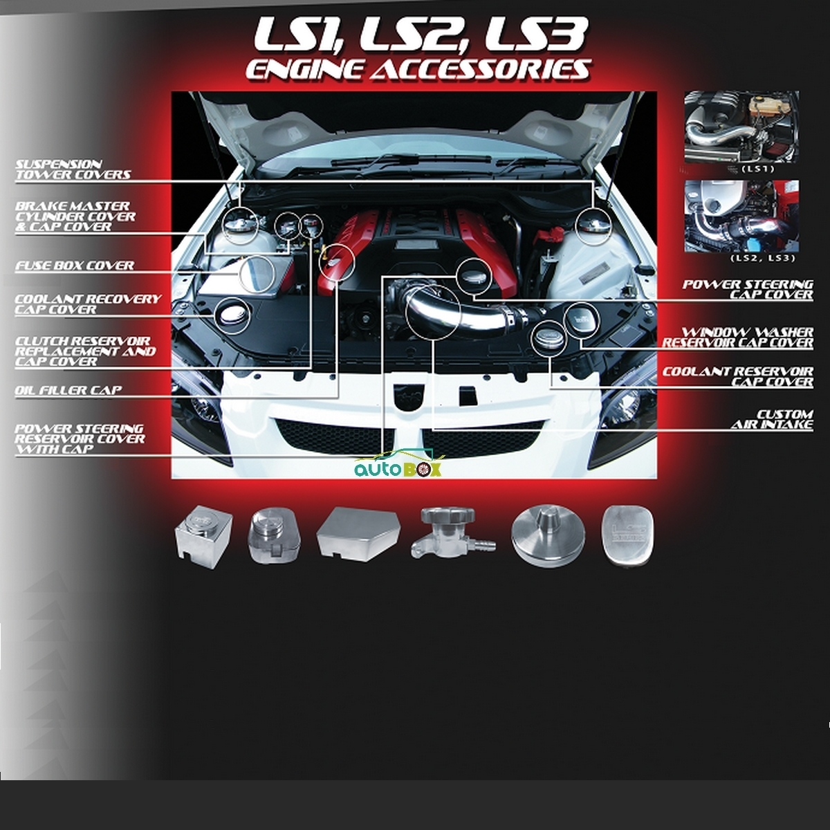 VE V8 Commodore Series 2 Alloy Engine Dress Gear SS SSV ... rv fuse box cover 