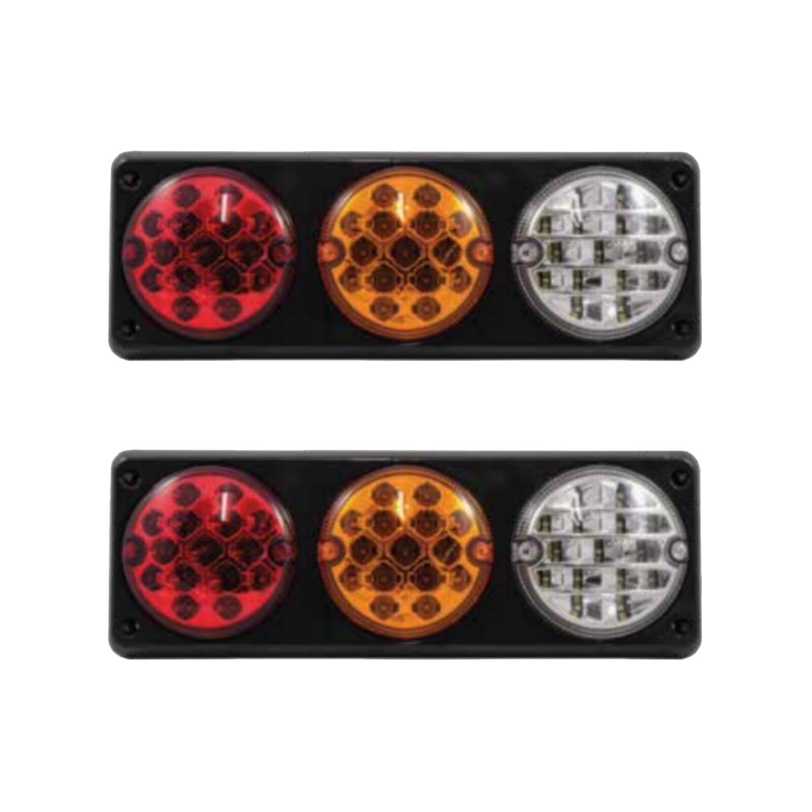 Caravan Replacement LED Rear Tail Lights Indicator Stop Reverse Camper Trailer