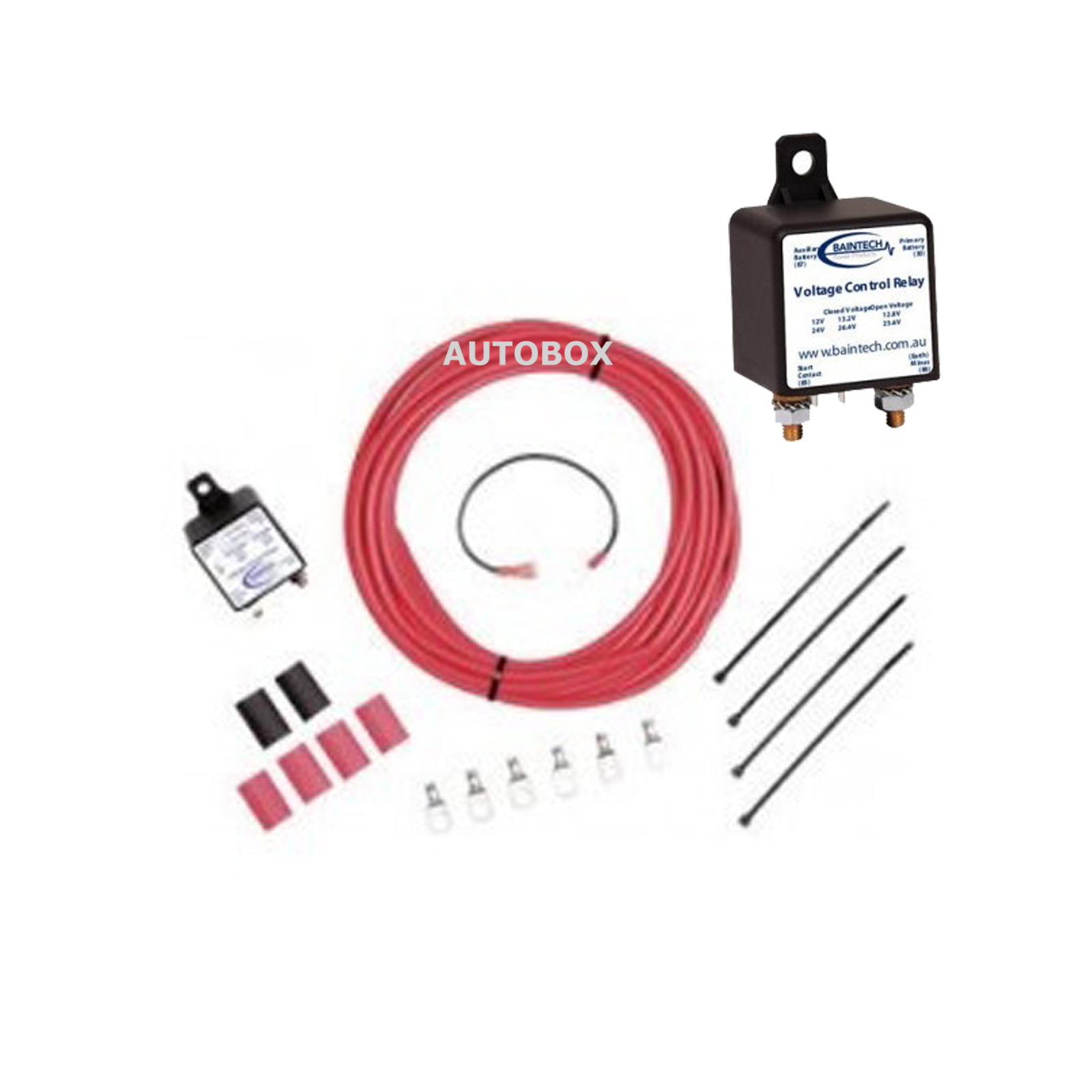 DUAL BATTERY KIT 100 AMP 4WD 4X4 12v / 24v LANDCRUISER PATROL PRADO