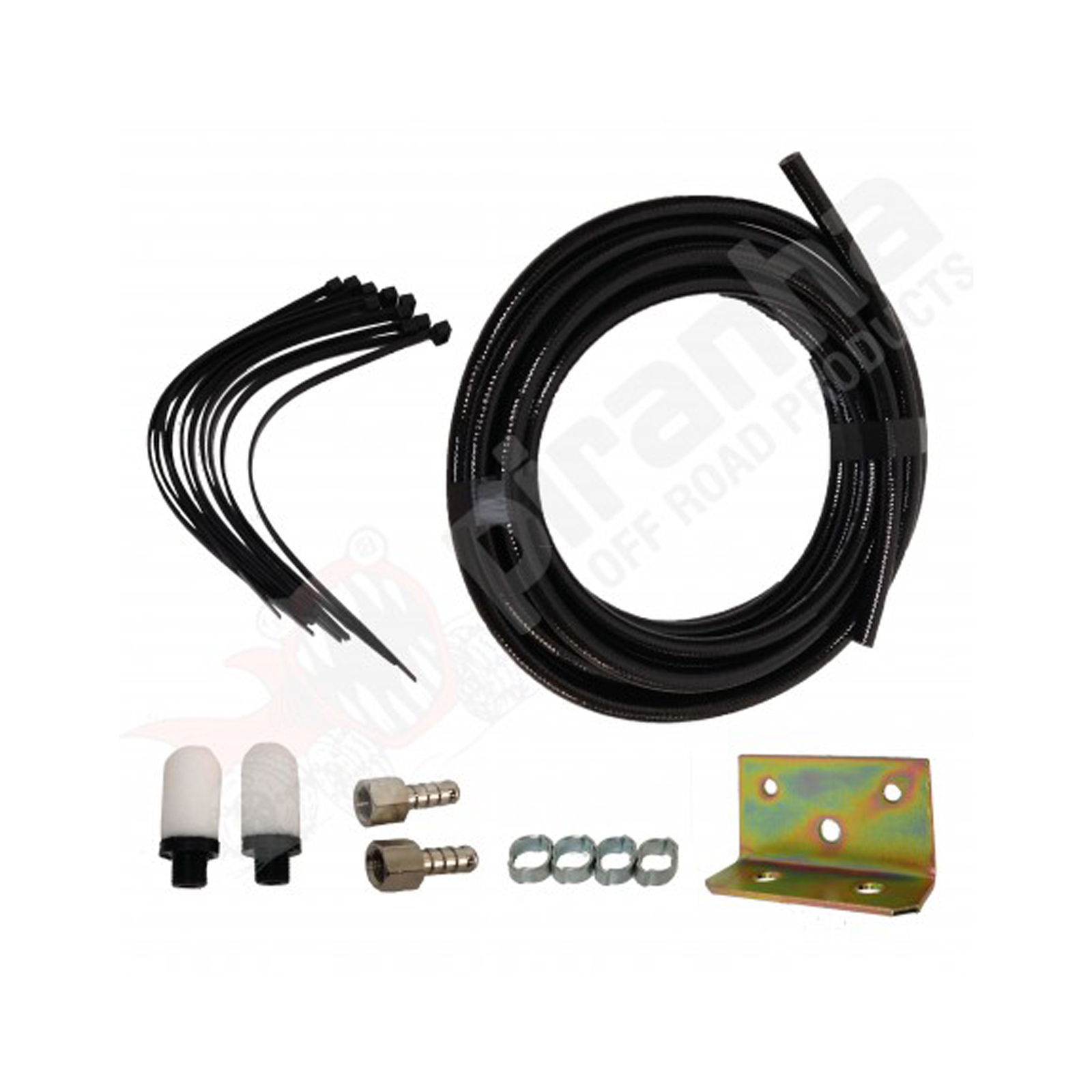 Piranha 4WD Diff Breather Kit Offroad for Nissan Navara D40 D22 Front Rear