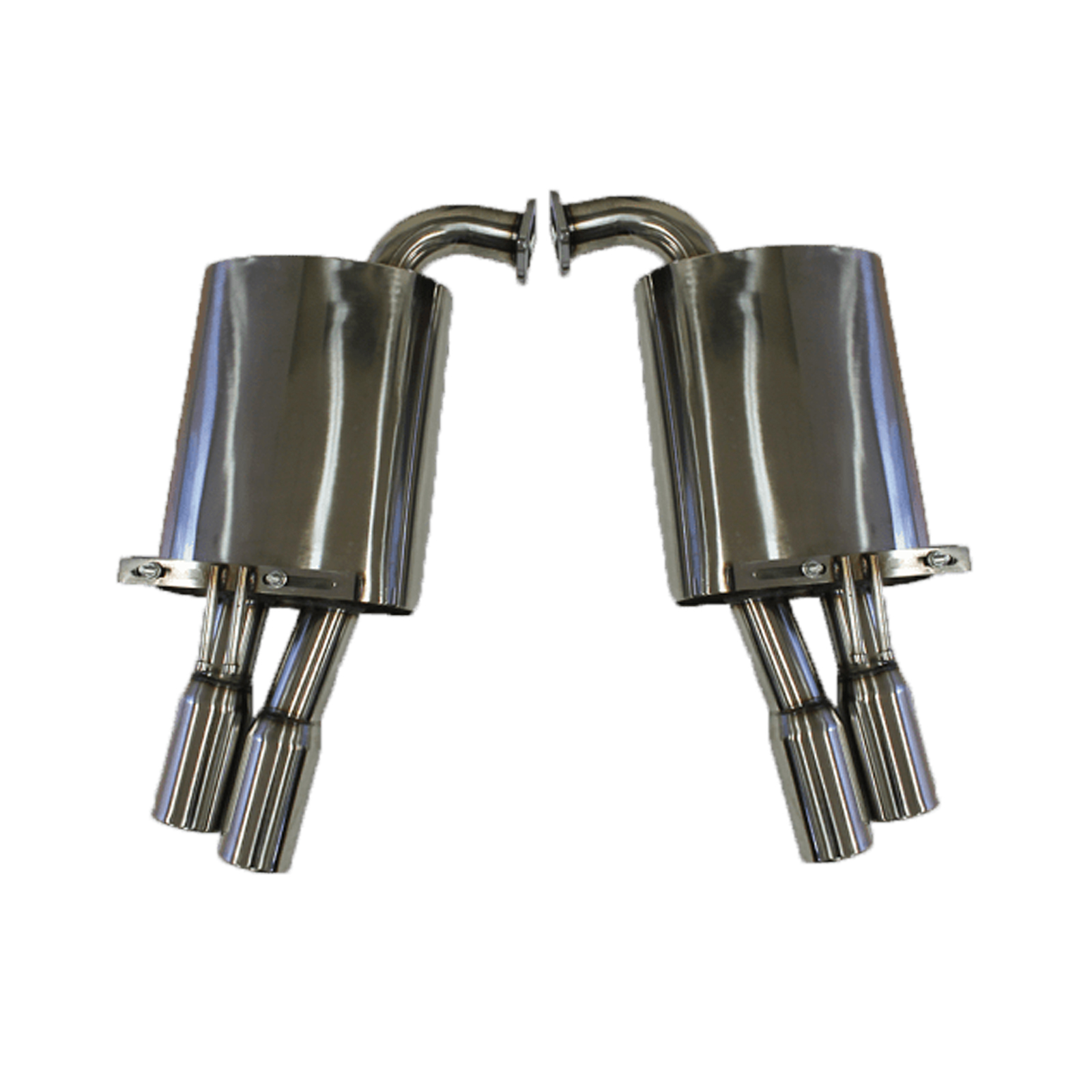 HOLDEN VE COMMODORE TWIN 3 INCH BACK EXHAUST MUFFLER HSV SS SV6 SENATOR R8