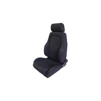 Autotecnica 4X4 Adventurer Black Cloth Seat Series 1 Single Seat