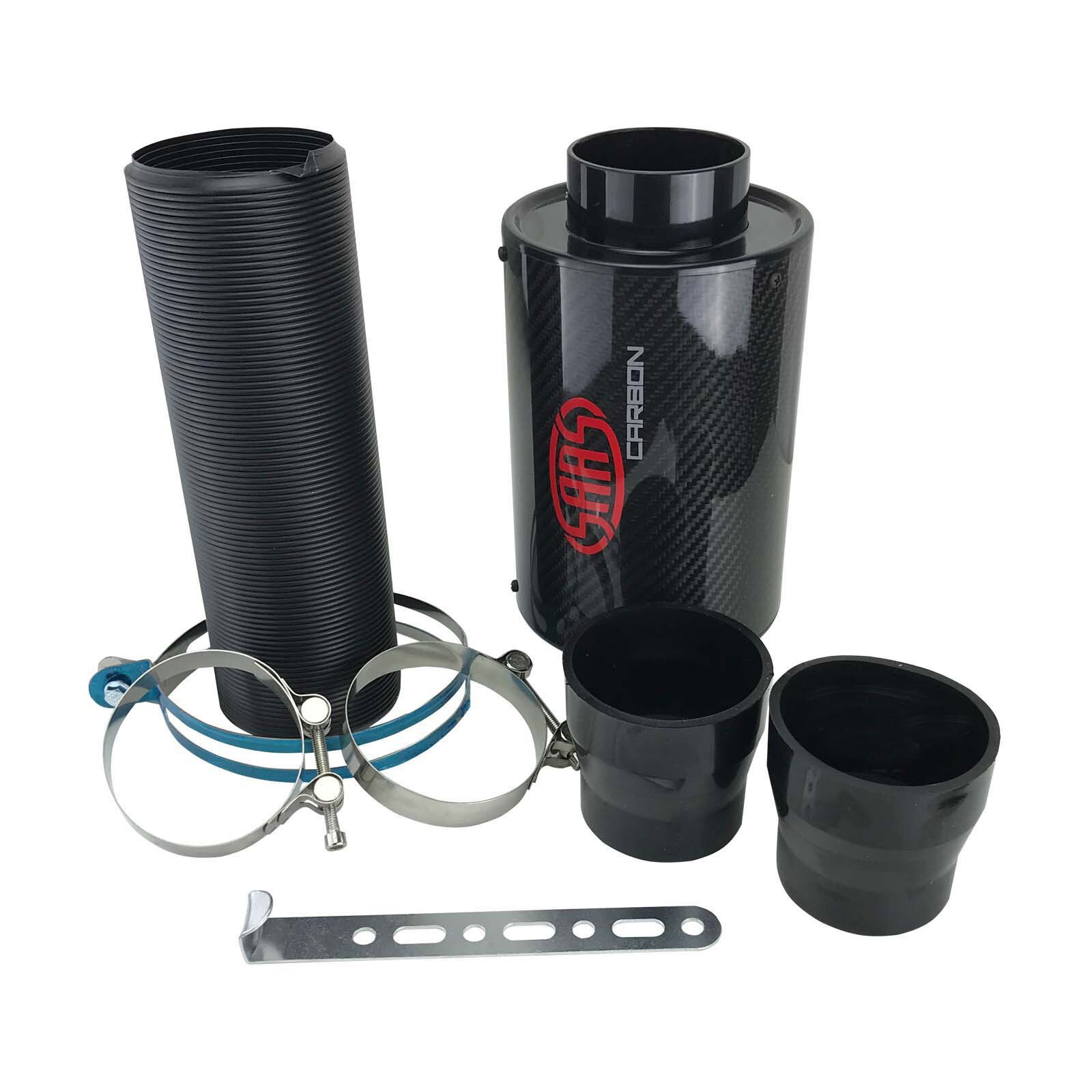 76mm Universal Car Air Intake Filter System Cleaner Replacement Intake Filters With Blue