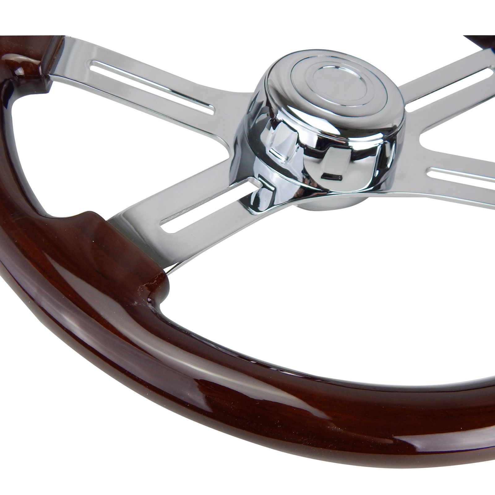 Truck Steering Wheel for International with Telescopic Column 450mm 18" 4 Spoke eBay