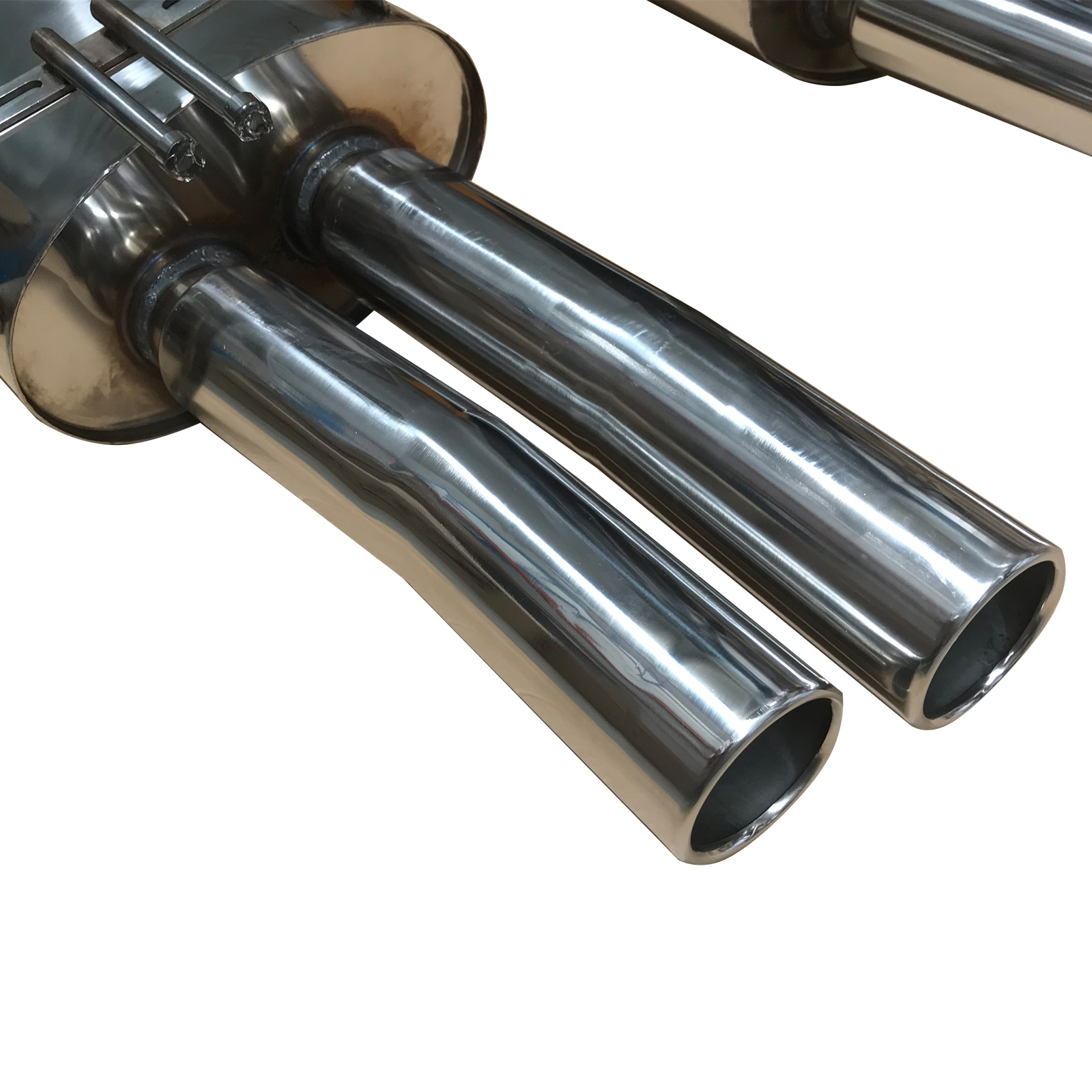 HOLDEN VE COMMODORE UTE TWIN 3 INCH BACK EXHAUST MUFFLER TIPS HSV SS SSV SV6 R8 eBay