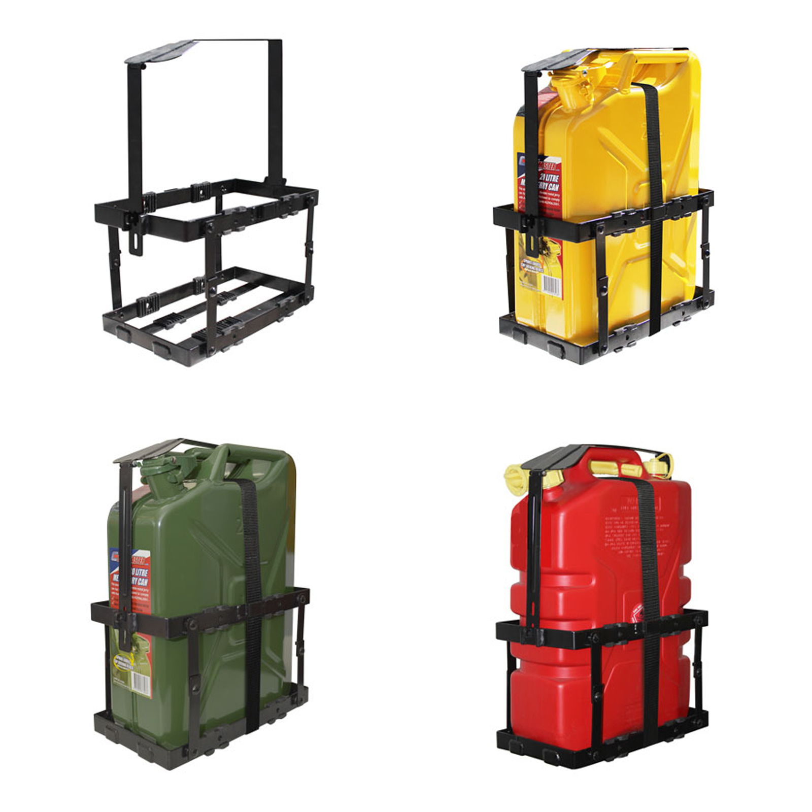 Jerry Can Holders For Caravan 4WD Lightweight Lockable Jerry Can Holder 20L Caravan Camper Motorhome