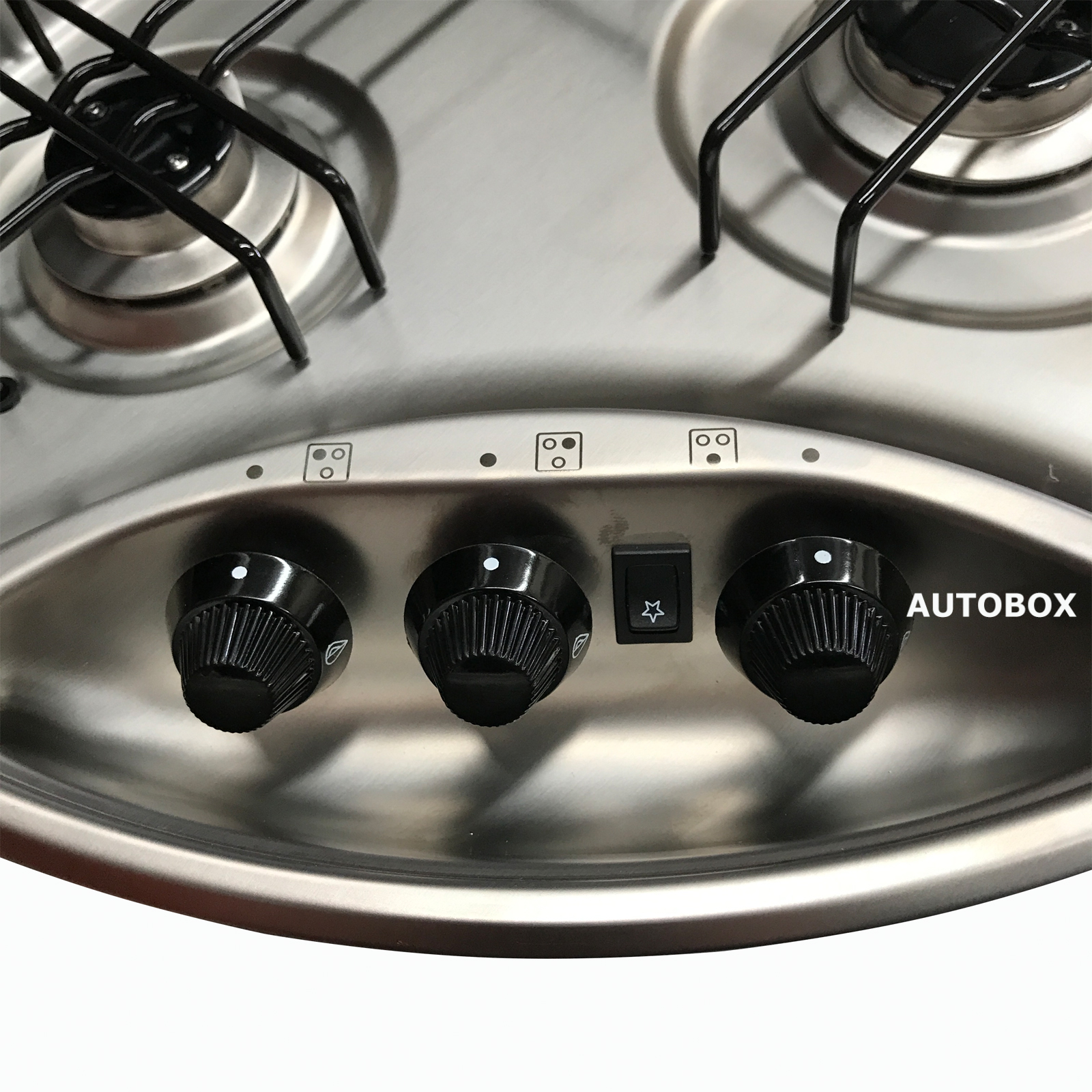 SMEV 3 Burner Stove + Sink Combo Stainless Steel Caravan Motorhome Camper Home eBay