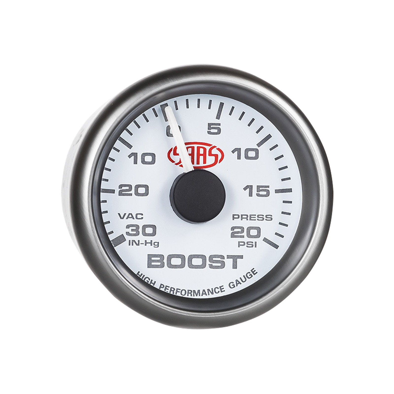 thumbnail image 2 of SAAS Muscle Digital Turbo Boost Gauge – 0-30 PSI, 52mm (2 Inch), Black – SG41211 2 of 2