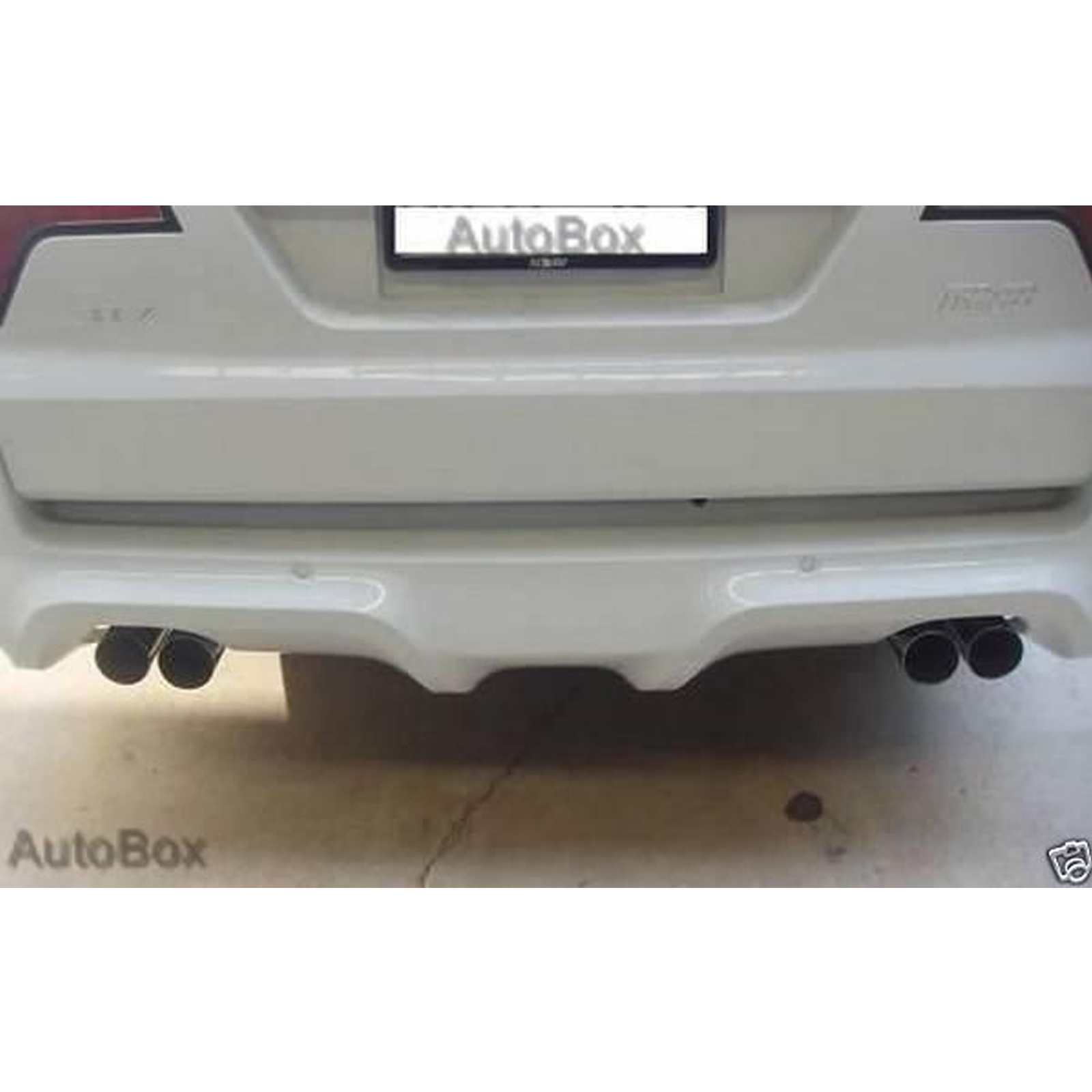 HOLDEN VE COMMODORE UTE TWIN 3 INCH BACK EXHAUST MUFFLER TIPS HSV SS SSV SV6 R8 eBay
