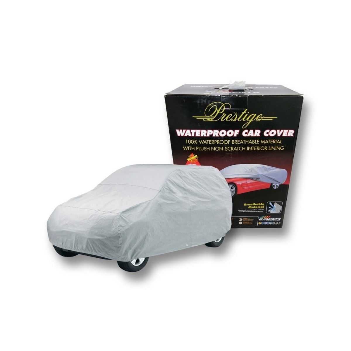 SMALL HATCHBACK PRESTIGE WATERPROOF CAR COVER up to 4.06m MAZDA 2 - 3 and 5  Door - Prestige