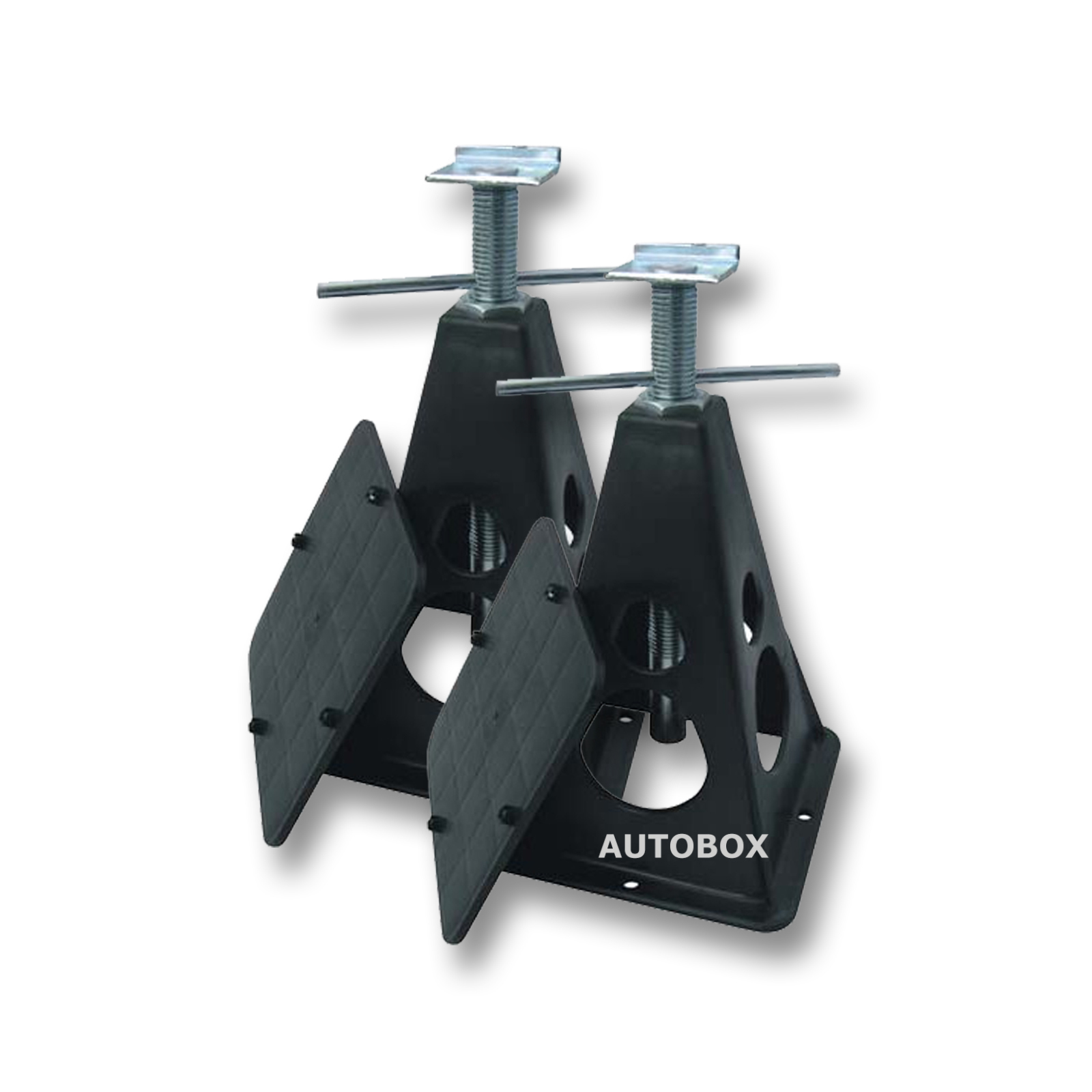 CARAVAN STABILISER SUPPORT STAND WITH GROUND PLATE 750KG CAMPER