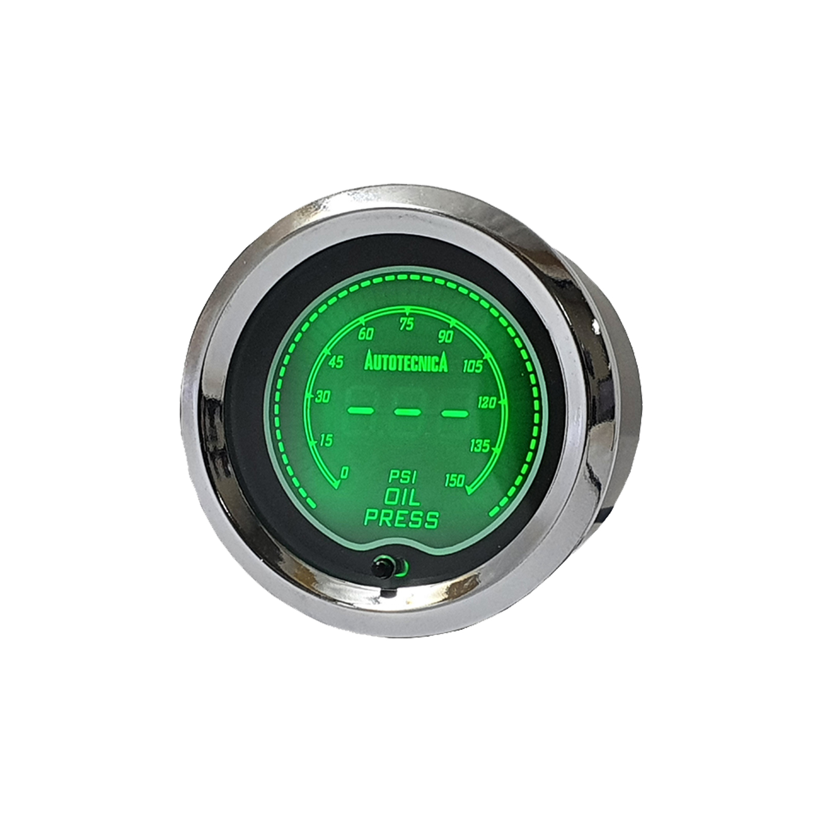 Autotecnica Electronic Water Temperature Temp LCD Digital Gauge 52mm 7 Colour