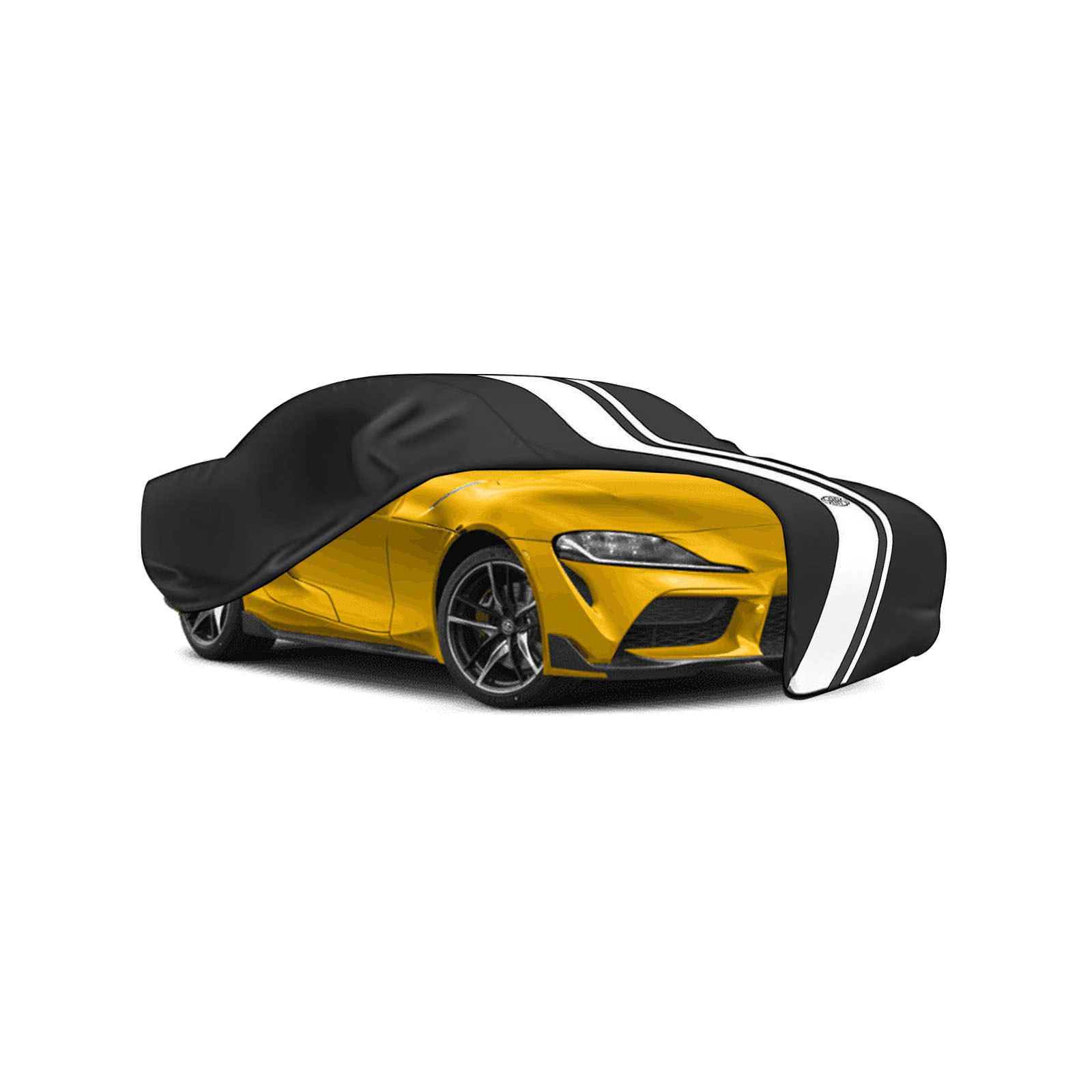 SAAS SHOW CAR COVER Suits Toyota GR Supra 5.0m Black LARGE PREMIUM STRIPES