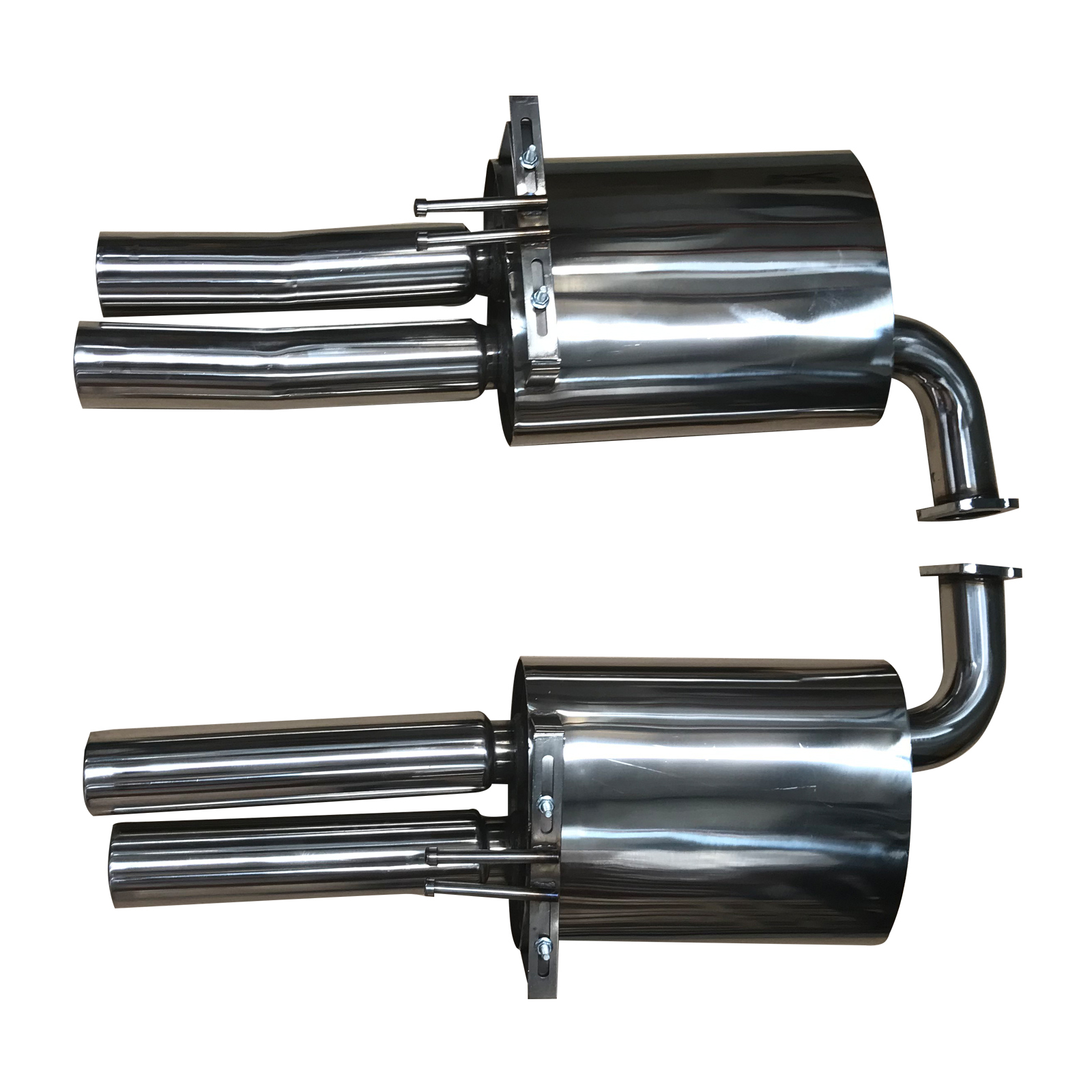 HOLDEN VE COMMODORE UTE TWIN 3 INCH BACK EXHAUST MUFFLER TIPS HSV SS SSV SV6 R8 eBay