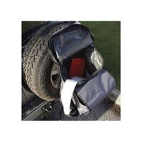 4WD 64L Spare Rear Wheel Bin Accessory Bag Recovery Tote Snatch Rear (44L+20L)