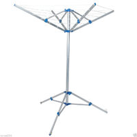 Four Arm Rotary Clothes Line and Stand Lightweight