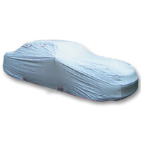 Medium Autotecnica Car Cover Sedan Stormguard Waterproof Fleece w/ Bag to 4.25m