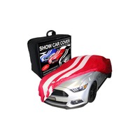 Red Twin Strip GT Gran Turismo Show Car Cover fits Holden VE E1 E2 E3 HSV All