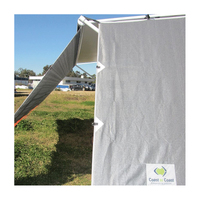 Coast Caravan Privacy Screen End Wall / Side Sunscreen Sun Shade Roll Out Awning
