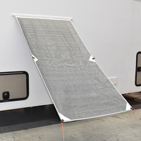 Coast Fridge Vent Sun Shade Screen with Sail Track for Caravan Camper Trailer