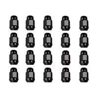 SAAS Black 1/2 Wheel Nut 40mm Long suit BA BF FG Falcon