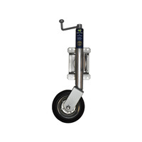 Coast 8" Jockey  Wheel and Swivel Clamp Caravan Trailer Camper 340kg