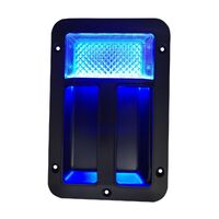 Coast Caravan LED Black Courtesy Entry Light On/Off/Blue Bargman Replace Jayco