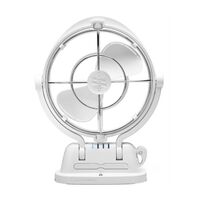 Caravan Caframo Sirocco II Fan 12/24 Volt 360 Degrees Directional Airflow White