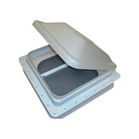 Coast RV 14x14 White Wind-up Roof Vent No Fan