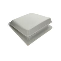 Fiamma White Hatch 400 X 400mm Vent Caravan Motorhome Roof Cover Camping 4328B01