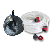 Non-Toxic Drinking Water Camping Hose 10m with Fittings and Bag Caravan Camper