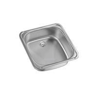 Dometic SMEV Square Sink 370x370x125 mm Caravan Camper RV Boat VA910