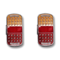 Submersible LED Trailer Lights x 2 10-30v Number Plate Boat Horse Float Jet Ski