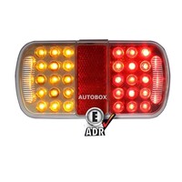 Submersible LED Trailer Lights and Full Wiring Kit Boat Caravan Camper Jetski