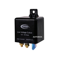 BAINTECH 40amp LOW VOLTAGE CUTOUT 12v CARAVAN MOTORHOME CAMPER TRUCK BATTERY