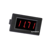 Baintech LED Volt Meter Surface / Flush Mount Camper Trailer Caravan Boat Truck