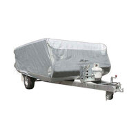 Waterproof Camper Trailer Cover 14-16 feet 4.2-4.8m Sun Protection Caravan Out