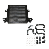 Black Intercooler and Piping KIT FG Falcon XR6 Turbo G6E MKI MKII XR6T 1 2