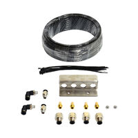 SAAS Autoline 4X4 Differential Breather Kit Four Port