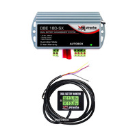 Piranha Dual Battery 180amp Isolator Management System + Monitor + Wiring Kit