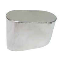 Chrome Alloy Brake Reservoir Cover fits Holden VN VP VR VS w/ Oval Reservoir
