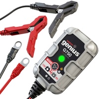NOCO .75A TRICKLE BATTERY CHARGER 12V MOTORBIKE SCOOTER HONDA SUZUKI BMW