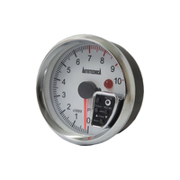 Tachometer Gauge 95mm Analogue Gauge by Autotecnica 7 Colours guage 