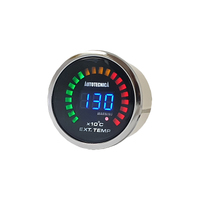 Autotecnica 52mm Electronic Digital Exhaust Temperature Gauge EGT Pyro Probe