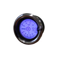 Autotecnica 3 in 1 LCD Water Temperature Oil Pressure & Volts Gauge Combo 4WD