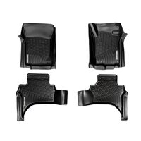 Mudtamer Floor Mats Full Set Suits Mitsubishi Triton MQ/MR 2015-2023