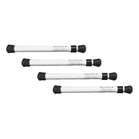 Set of 4 White Pop Top / Poptop Caravan Roof Support Bars Poles - 50cm Extension